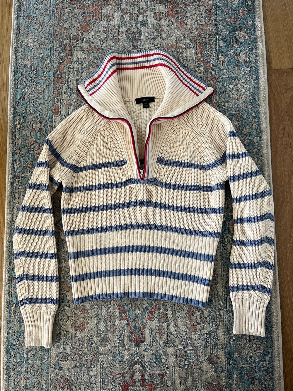 J. Crew Cotton Cashmere Blend Sweater